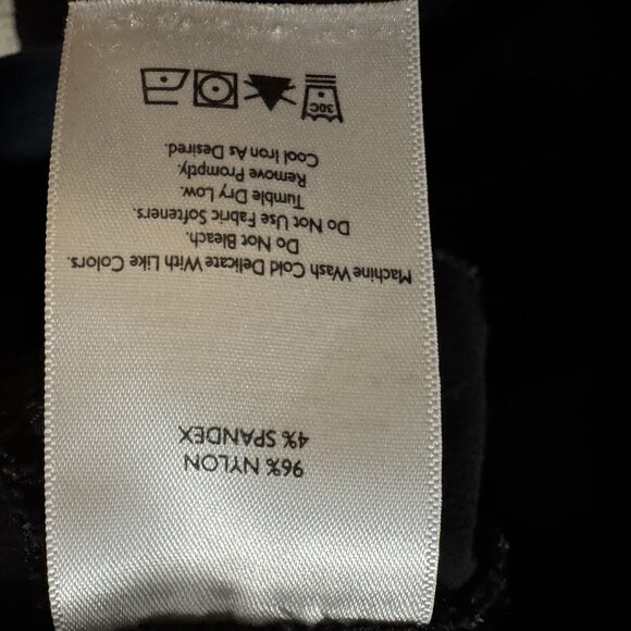 Eddie Bauer Women’s Size 14 Black Nylon Stretch Hiking Pants Outdoor - Picture 8 of 14